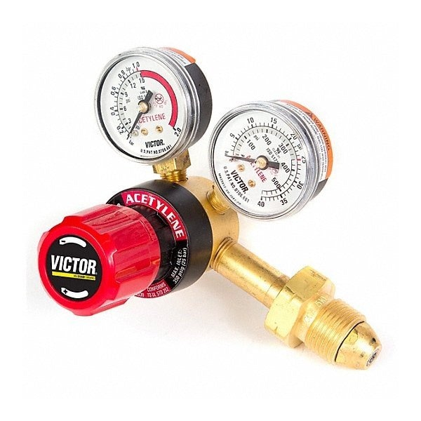 Regulator, Heavy-Duty, Single Stage, Acetylene Gas